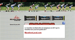 Desktop Screenshot of marathonblainville.com